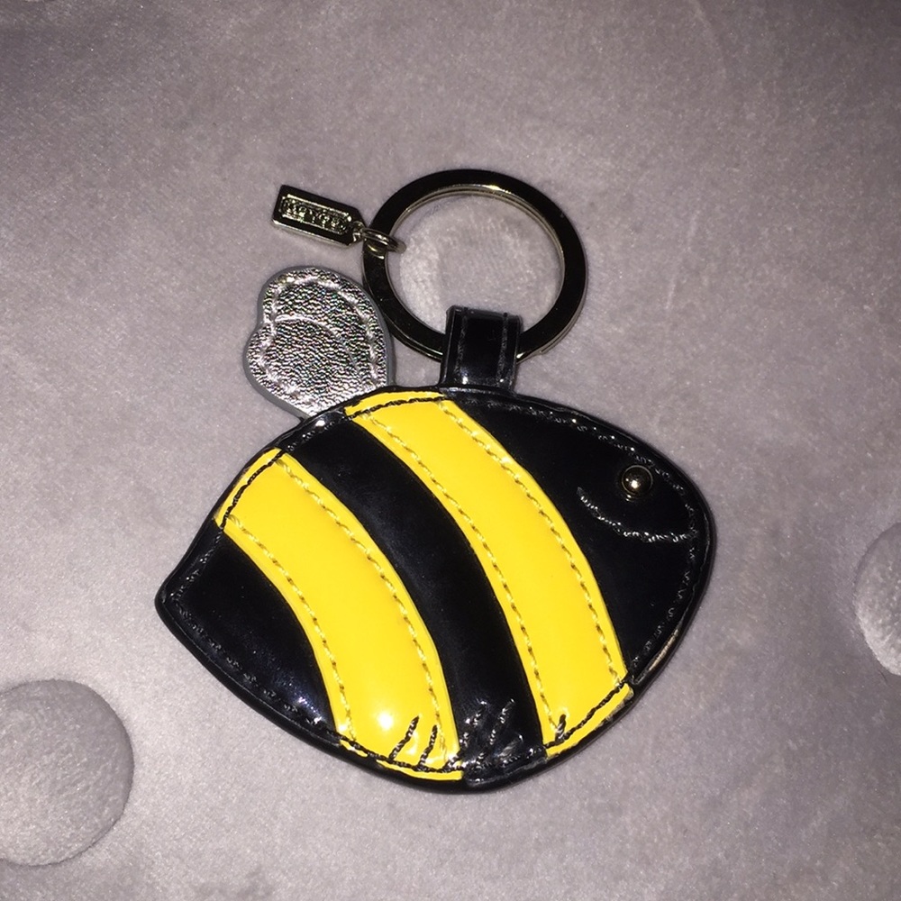 Coach bumblebee keychain